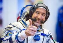 L’astronauta Luca Parmitano a Londra Luca parmitano